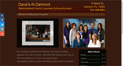 Desktop Screenshot of davesndelmont.com